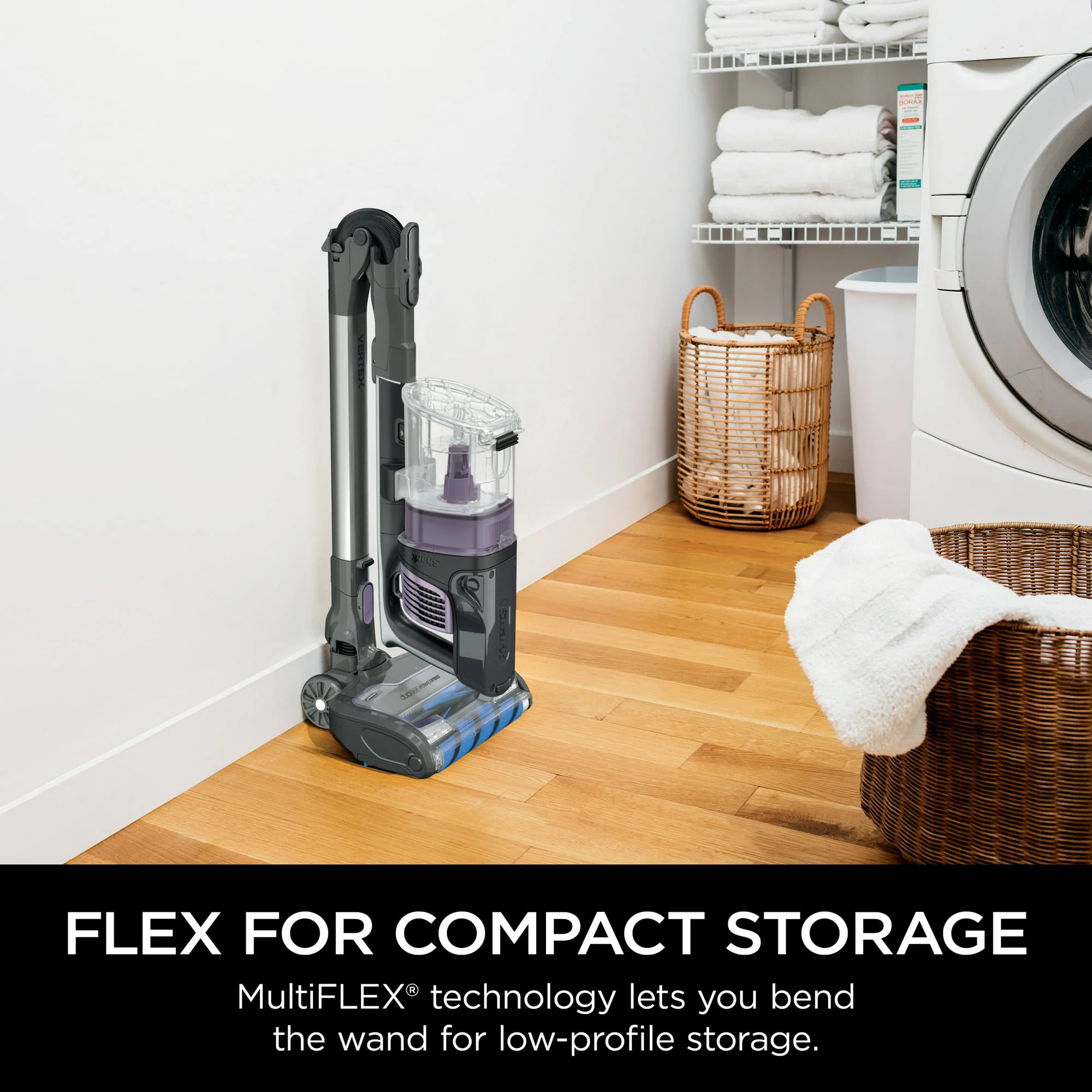 Shark Vertex Cordless Stick Vacuum with Duo Clean Power Fins (IZ440H) - Image 4