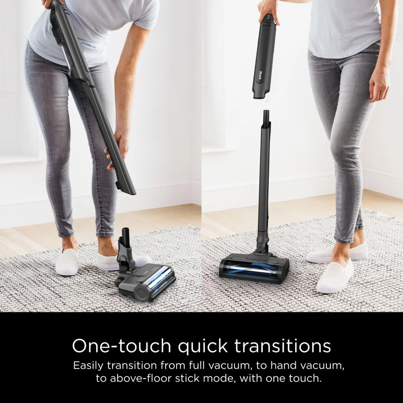 Shark WS642 WANDVAC System Pet Ultra-Lightweight Cordless Stick Vacuum with PowerFins Brushroll & Charging Dock - Image 2