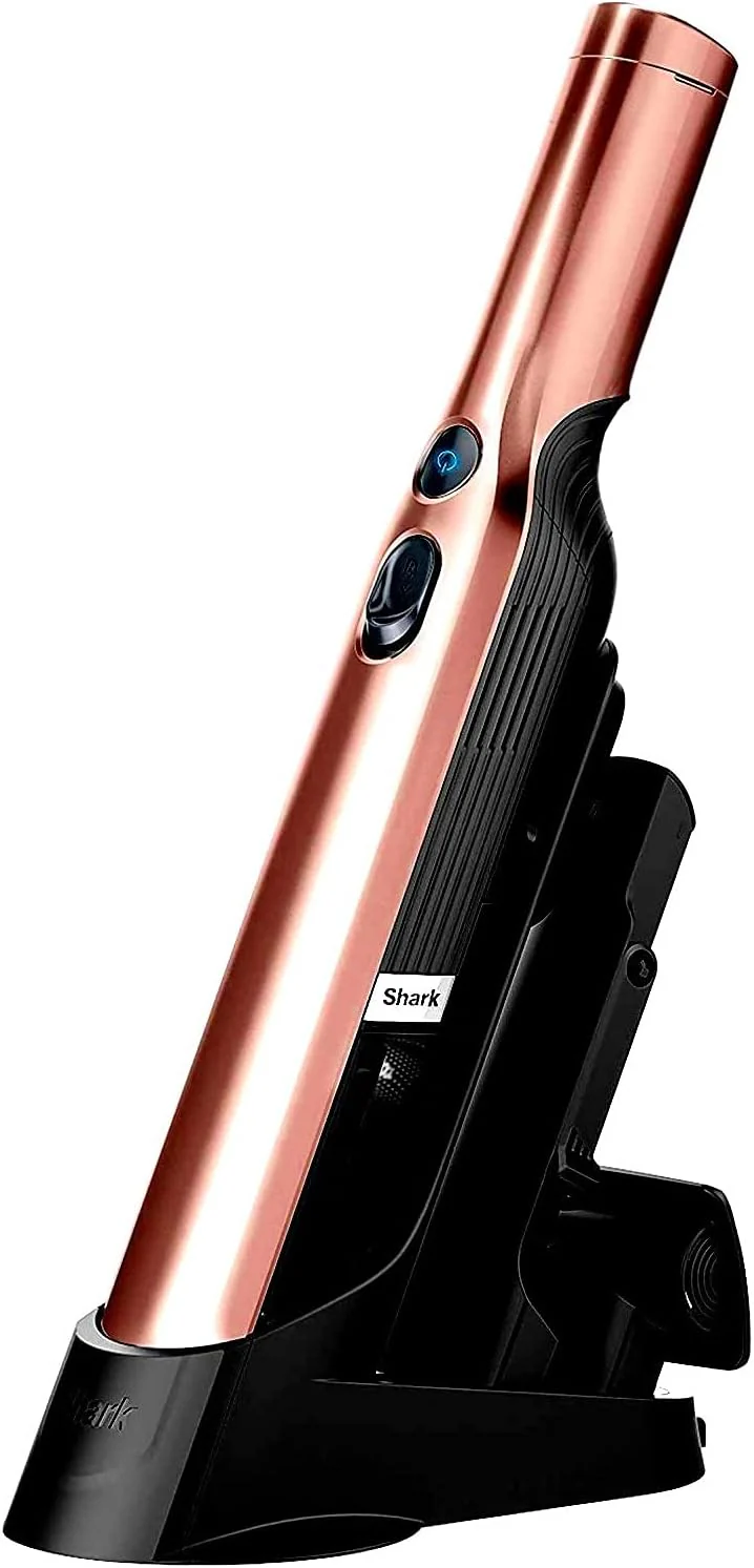 Shark WV201 WANDVAC Handheld Vacuum Lightweight at 1.4 Pounds with Powerful Suction, Charging Dock, Single Touch Empty and Detachable Dust Cup - Image 3