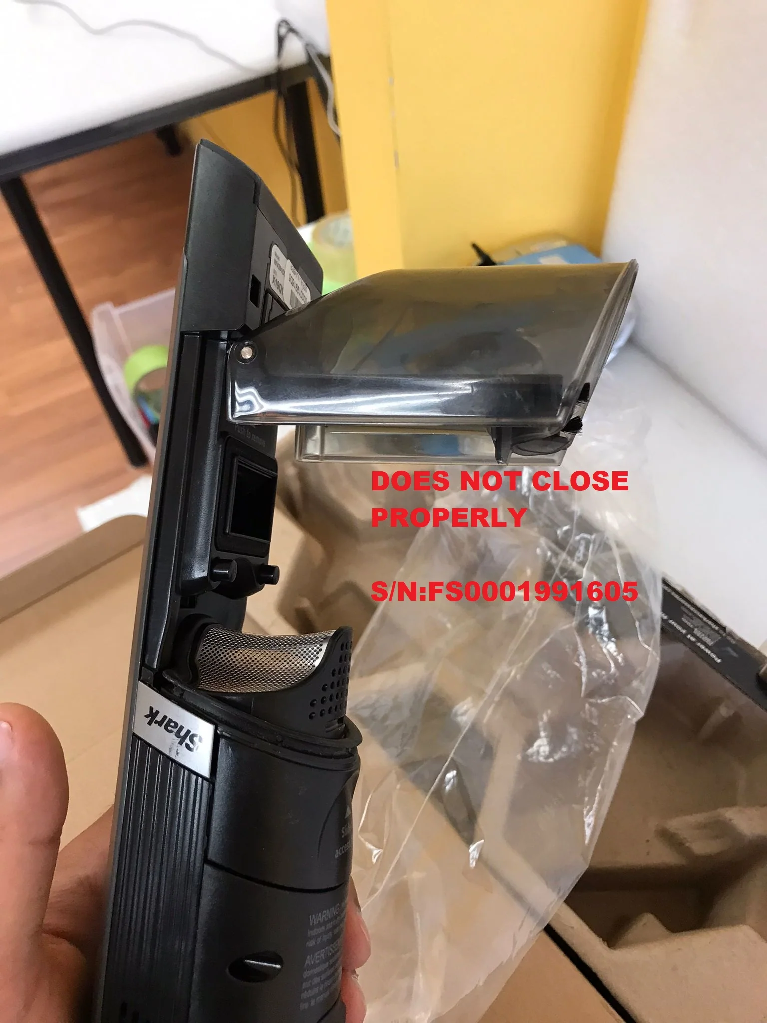Shark WV201CO WANDVAC Cordless Handheld Vacuum, Lightweight at 1.4 Pounds with Powerful Suction, Duster Crevice Tool, Pet Tool, Charging Dock*, Single Touch Empty and Detachable Dust Cup - Image 2