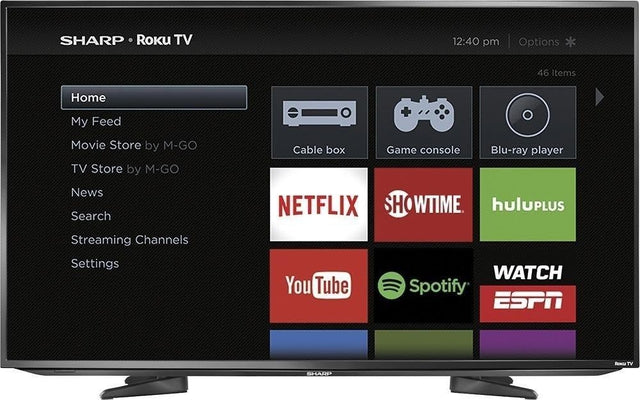Sharp LC-43N4000U 43" 1080p Roku Smart LED TV