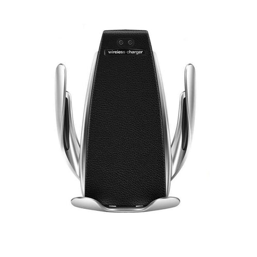 Smart Sensor Auto Open / Lock Phone Holder Qi Wireless Charger Car Holder - Image 4
