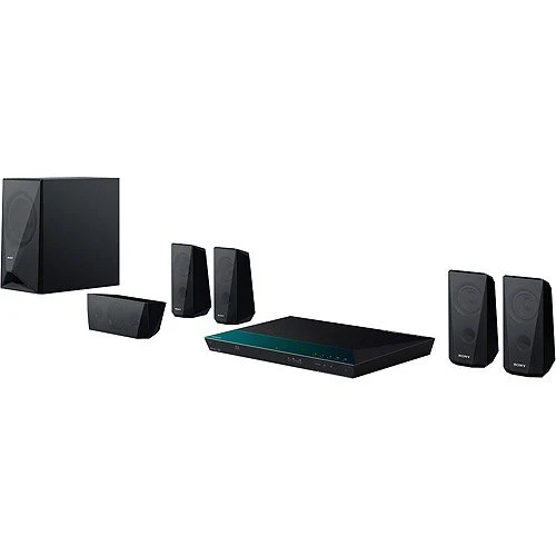 Sony 5.1 Channel 1000W 3D Blu-ray Home Theater System with Built-in Wi-Fi (BDV-E2100) - Image 2