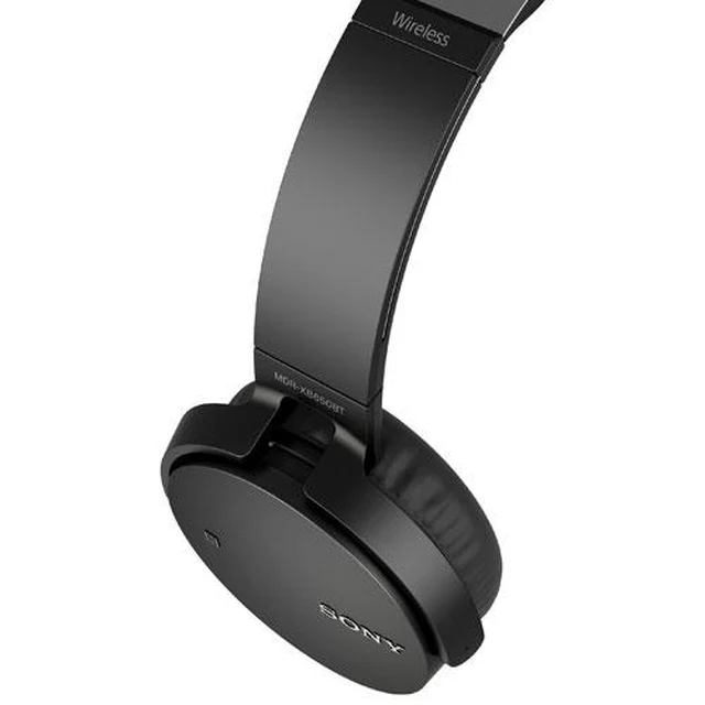 Sony Over-Ear Sound Isolating Wireless Headphones with Mic (MDRXB650BT/B) - Black - Image 4