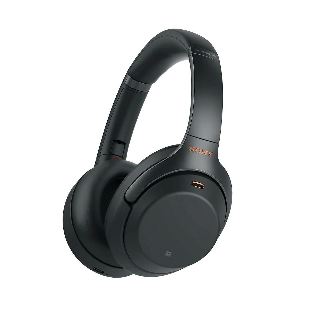 Sony Wireless Noise Cancelling Over-the-Ear Headphones with Google Assistant - Black ( WH-1000XM3 ) - Image 2