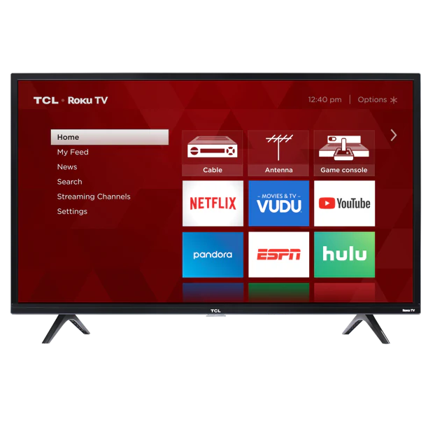 TCL 40" Class 1080P FHD LED Roku Smart TV 3 Series (40S325)