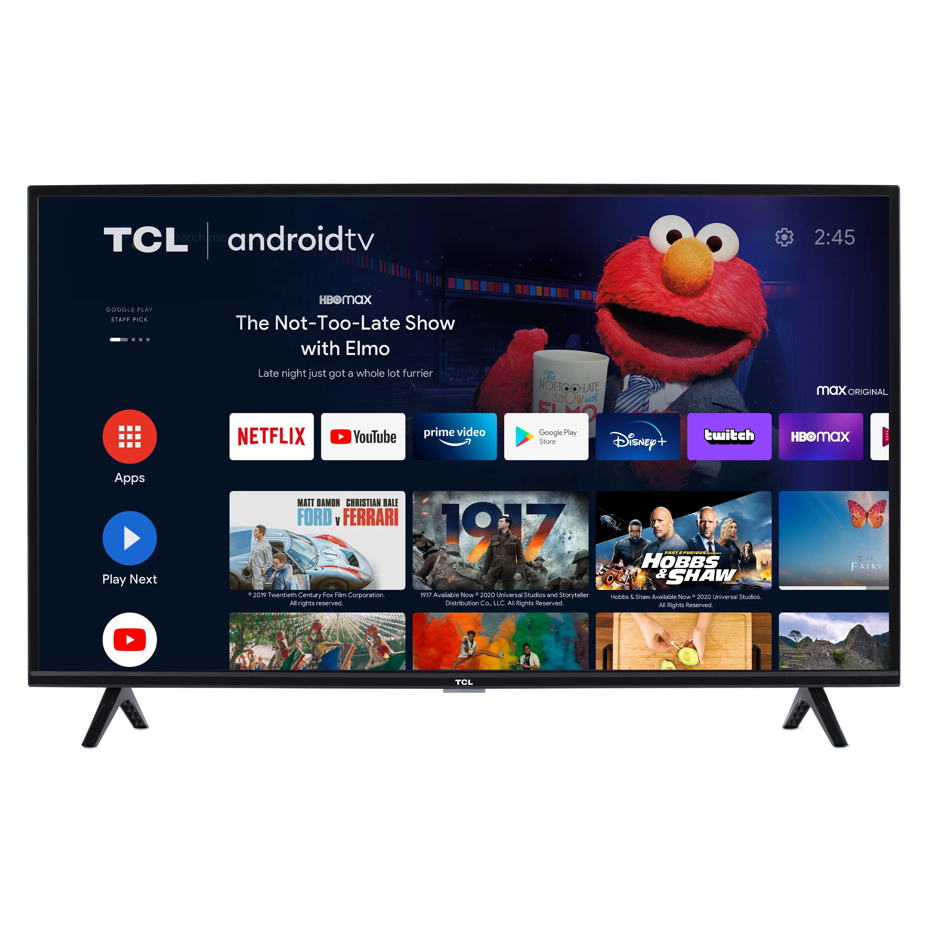 TCL 40" Class 3-Series FHD LED Smart Android TV (40S334)