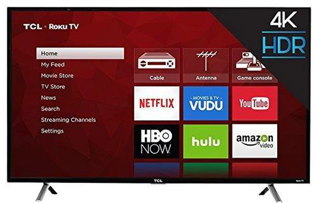 TCL 49S403 49"  4K UHD HDR 120 HZ LED ROKU SMART TV
