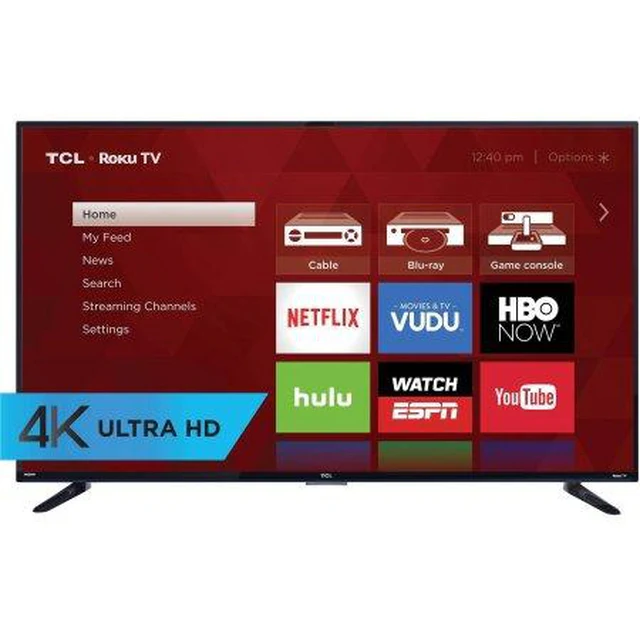 TCL 55" Class 4K (2160P) Roku Smart LED TV (55US57)