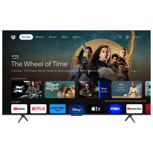TCL 55" Class Q6 4K UHD HDR QLED Smart TV with Google TV (55Q671G) - Image 2