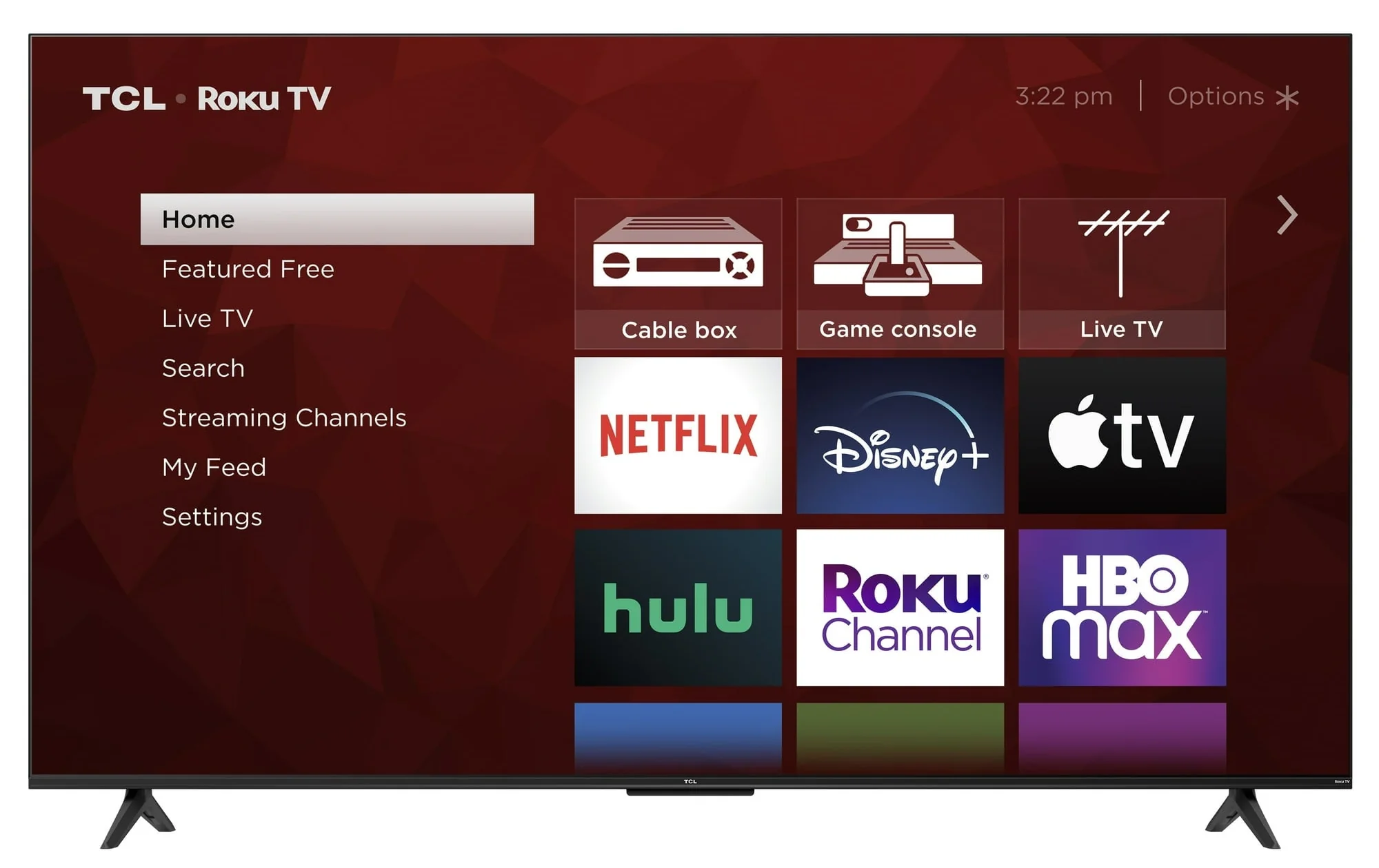 TCL 55” Class S4 4K UHD HDR LED Smart TV with Roku TV (55S41BR)