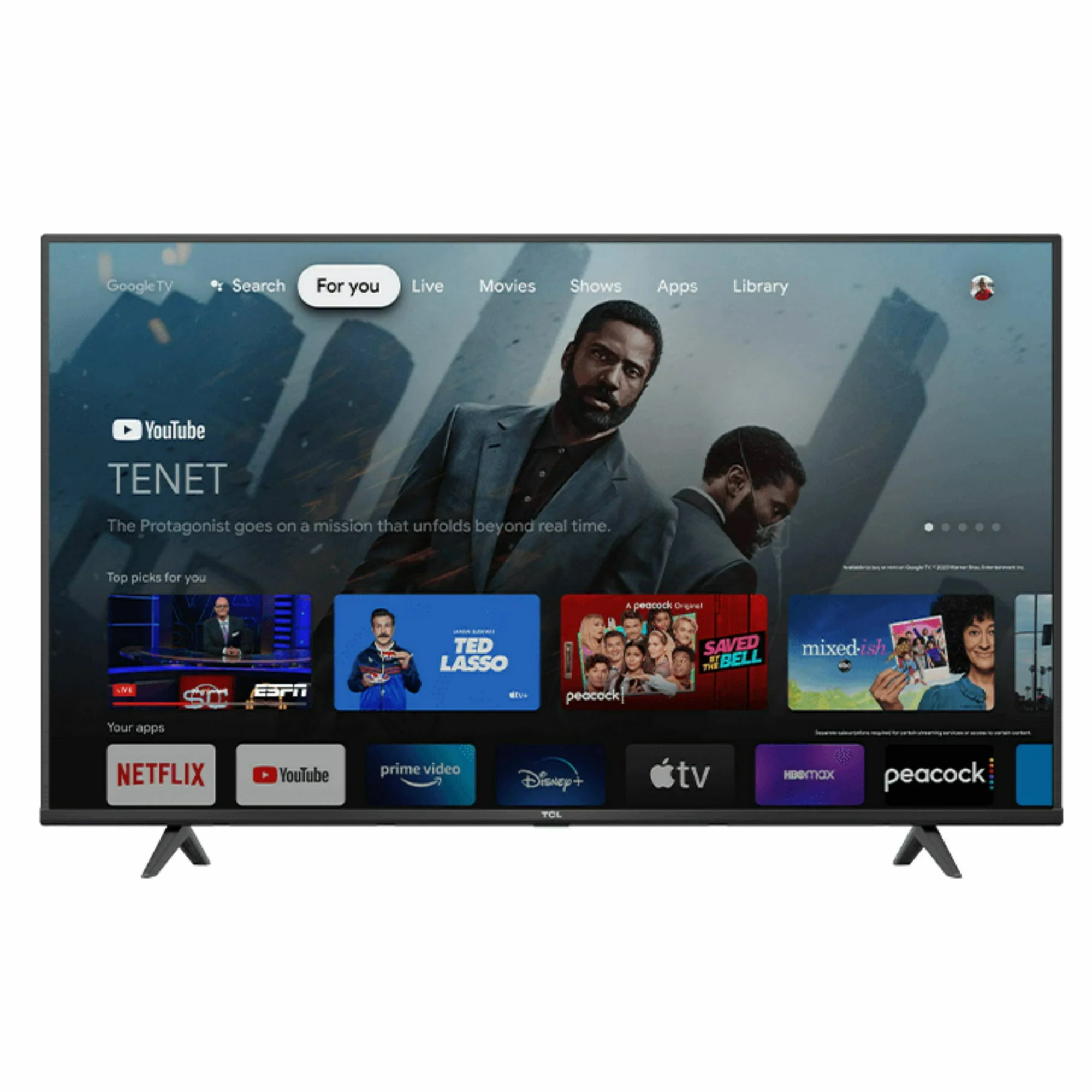TCL 55" Class 4-Series 4K UHD HDR LED Smart Google TV (55S446)