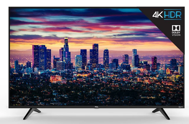TCL 65" Class 4K Ultra HD (2160p) Dolby Vision HDR Roku Smart LED TV (65S517)