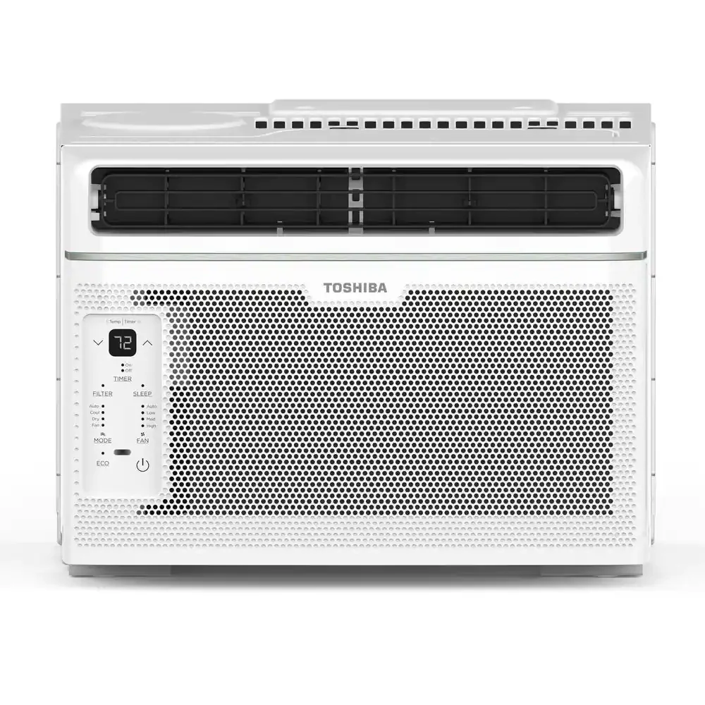 Toshiba 6,000 BTU 115-Volt Window Air Conditioner with Remote in White (RAC-WK0612CRRU) - Image 3