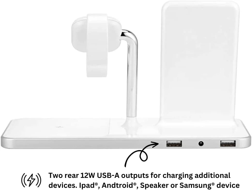 Ubio Labs WCB141 3-in-1 Wireless Charging Stand - Image 6