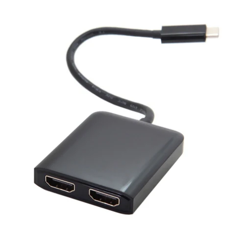 USB-C USB 3.1 Type C To Dual HDMI Converter Adapter Cable Mirror Extend Monitor - Image 3