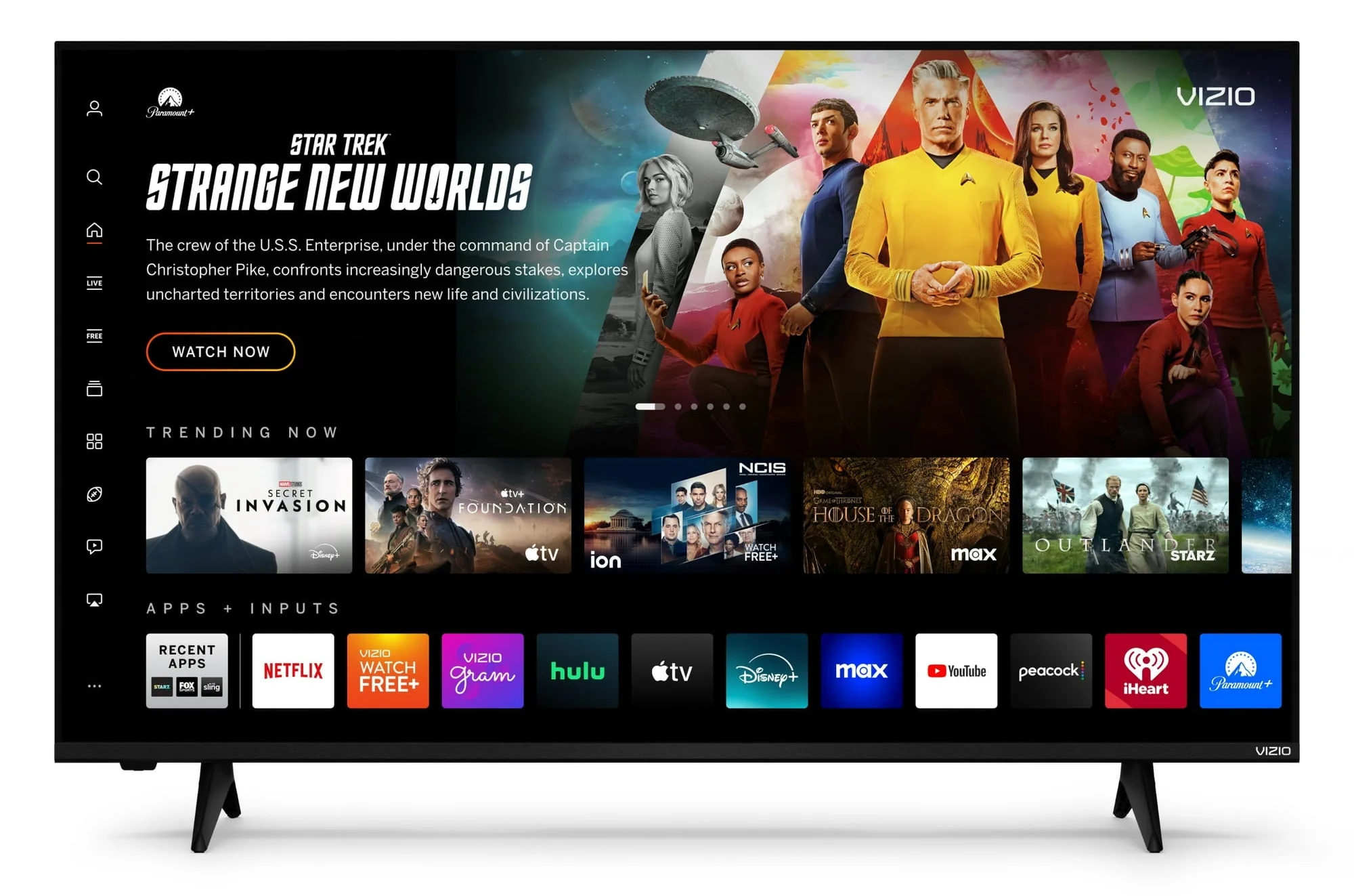 VIZIO 43” Class Full HD 1080p LED Smart TV (VFD43M-0804)