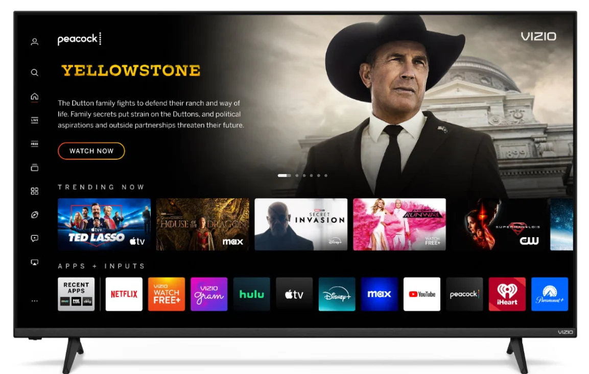 VIZIO 55" Class Quantum 4K QLED HDR Smart TV (M55Q6-L4). - Image 2