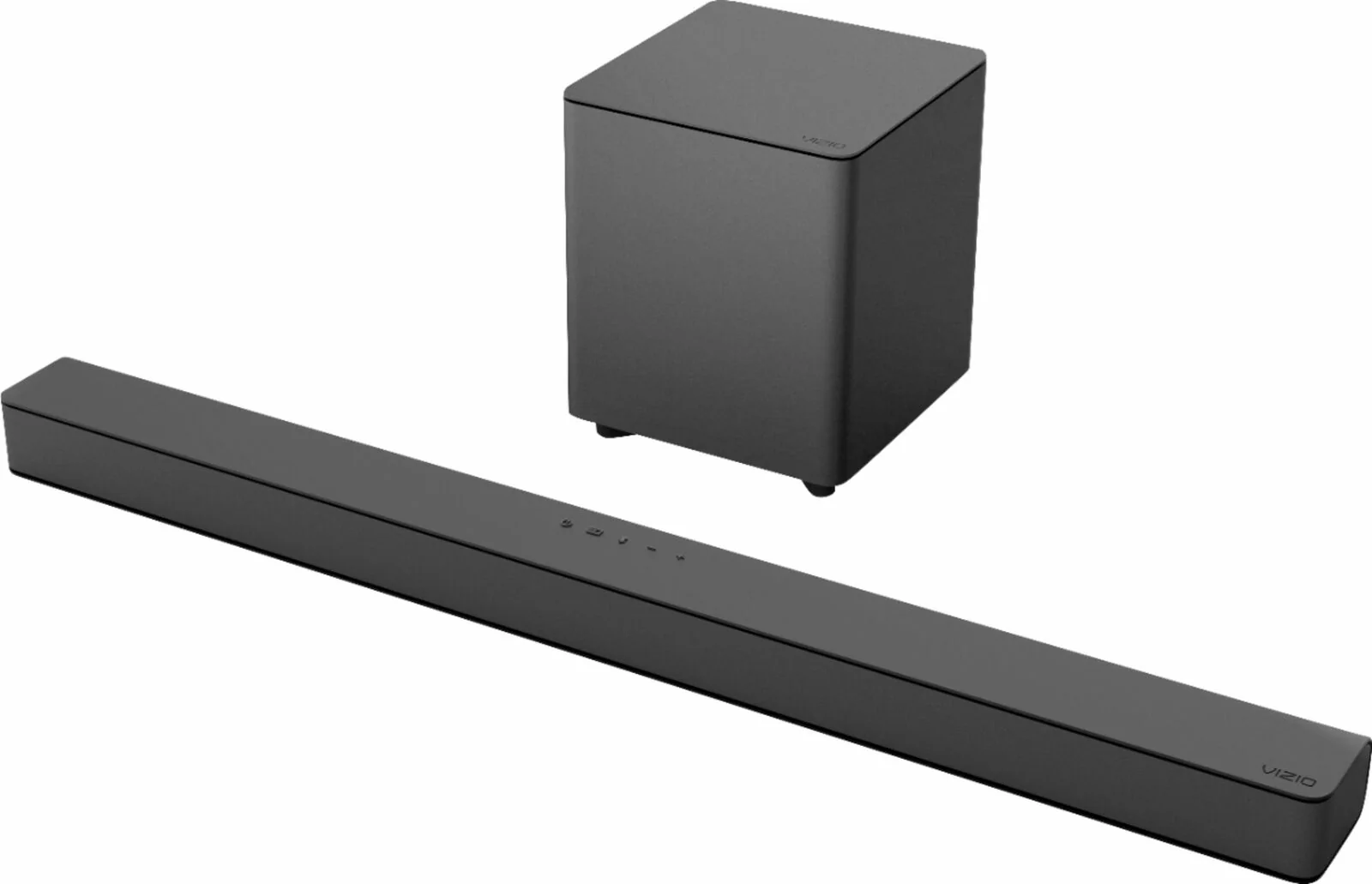 VIZIO V-Series 2.1 Channel Sound Bar System W/ Wireless Subwoofer V21-H8R (Black) - Image 2