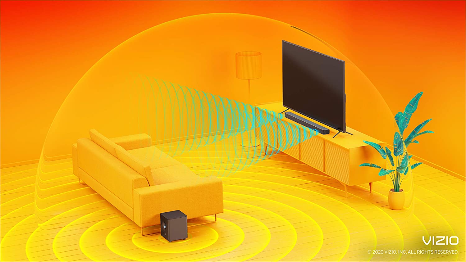 VIZIO V-Series V21-H8R 2.1 Home Theater Sound Bar - Image 5