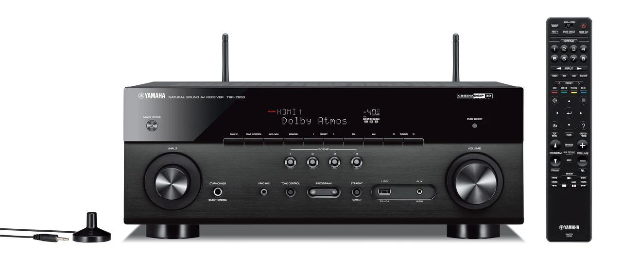Yamaha TSR-7850R 7.2 ch 4K Atmos DTS Receiver - Image 3